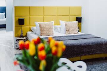 Фото номера Семейные апартаменты Делюкс Апарт-отели Aparthotel KrakowLiving г. Краков 18