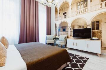 Фото номера Апартаменты с 2 спальнями Апарт-отели Aparthotel KrakowLiving г. Краков 20