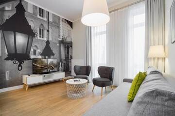 Фото номера Апартаменты с 2 спальнями Апарт-отели Cracow Riverside г. Краков 56