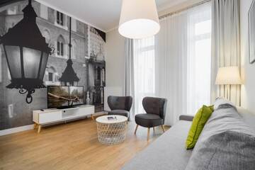 Фото номера Апартаменты с 2 спальнями Апарт-отели Cracow Riverside г. Краков 30