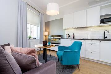 Фото номера Апартаменты с 1 спальней Апарт-отели Cracow Riverside г. Краков 5