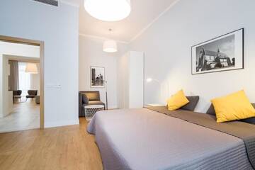 Фото номера Апартаменты с 2 спальнями Апарт-отели Cracow Riverside г. Краков 13