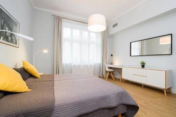 Фото номера Апартаменты с 2 спальнями Апарт-отели Cracow Riverside г. Краков 15
