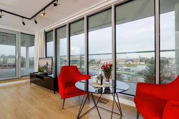 Фото номера Апартаменты в пентхаусе Апарт-отели Cracow Riverside г. Краков 5