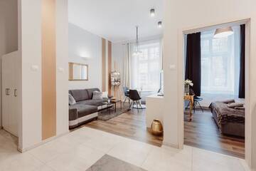 Фото номера Апартаменты Делюкс Апартаменты In Vogue Apartments г. Краков 31