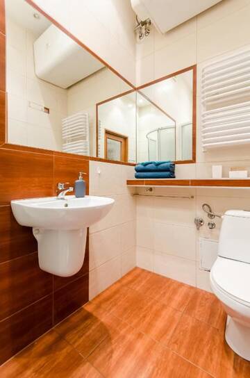 Фото номера Стандартный номер-студио Апартаменты Central Krak Apartments - studios Librowszczyzna г. Краков 9