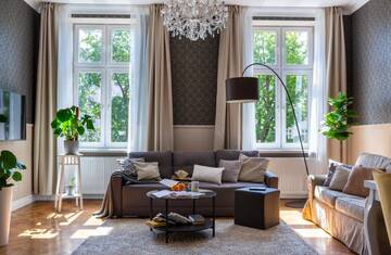 Фото номера Spacious Two-Bedroom Apartment with Two Bathrooms (Sarego 28 Street) Апартаменты Fragola Between Old Town and Jewish Quarter г. Краков 4