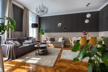 Фото номера Spacious Two-Bedroom Apartment with Two Bathrooms (Sarego 28 Street) Апартаменты Fragola Between Old Town and Jewish Quarter г. Краков 11