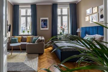 Фото номера Two-Bedroom Apartment with Two Bathrooms (Sarego 28 Street) Апартаменты Fragola Between Old Town and Jewish Quarter г. Краков 3