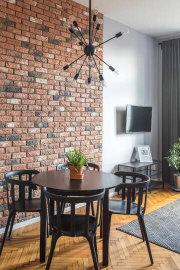 Фото номера Industrial One-Bedroom Apartment (Sarego 28 Street) Апартаменты Fragola Between Old Town and Jewish Quarter г. Краков 4