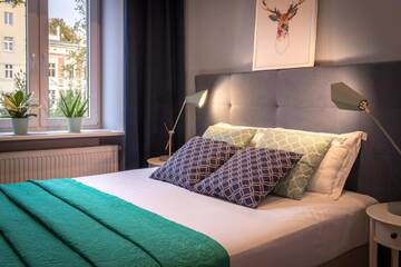 Фото номера Two-Bedroom Apartment with Balcony (Sarego 28 Street) Апартаменты Fragola Between Old Town and Jewish Quarter г. Краков 6