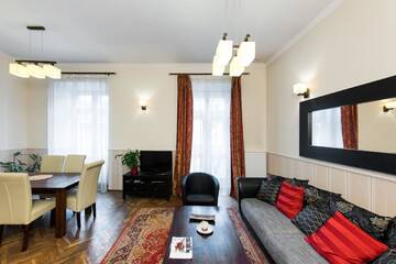 Фото номера Роскошные апартаменты с 2 спальнями Апартаменты Apartamenty Gołębia 3 г. Краков 6
