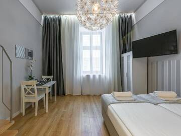 Фото номера Апартаменты с мезонином Апартаменты Loretańska Apartments 6 г. Краков 17