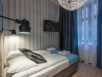 Фото номера Двухуровневые апартаменты Апартаменты Loretańska Apartments 6 г. Краков 13