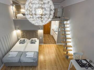 Фото номера Апартаменты с мезонином Апартаменты Loretańska Apartments 6 г. Краков 2
