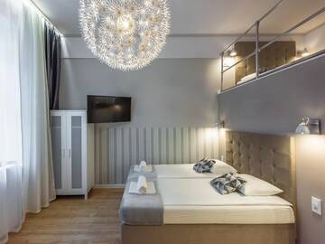 Фото номера Апартаменты с мезонином Апартаменты Loretańska Apartments 6 г. Краков 3