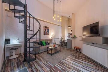 Фото номера Апартаменты - Двухуровневые - Krupnicza Street, 10 Апартаменты Loretańska Apartments 6 г. Краков 5