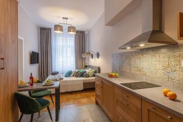 Фото номера Апартаменты-студио - Studencka, 25 Апартаменты Loretańska Apartments 6 г. Краков 5