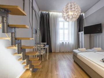 Фото номера Апартаменты с мезонином Апартаменты Loretańska Apartments 6 г. Краков 16