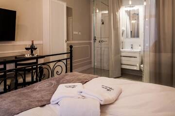 Фото номера Двухместный номер Делюкс с 1 кроватью Апартаменты Imagine Apartments by NOVUMHOUSE г. Краков 5