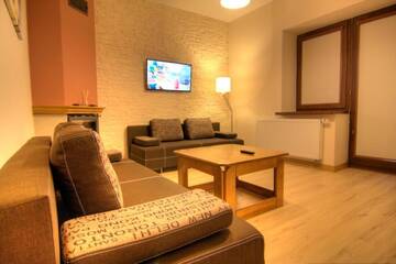 Фото номера Апартаменты с террасой Апартаменты Apartament Bielany Kraków - realizujemy Bon Turystyczny г. Краков 26