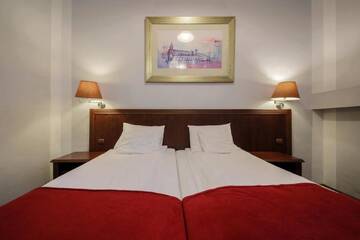 Фото номера Номер с кроватью размера «king-size» Хостелы Red Carpet Hostel г. Краков 9