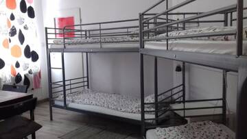 Фото номера Кровать в общем 6-местном номере для мужчин и женщин Хостелы Art Hostel г. Краков 10