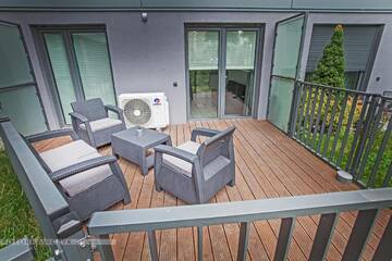 Фото номера Апартаменты Делюкс Апартаменты Apartament Nadwiślańska г. Краков 36
