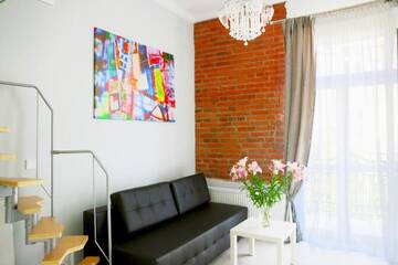 Фото номера Апартаменты с балконом Апартаменты Elegant Studio Bonerowska г. Краков 37