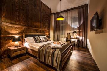 Фото номера Представительские апартаменты Апарт-отели Topolowa Residence г. Краков 3