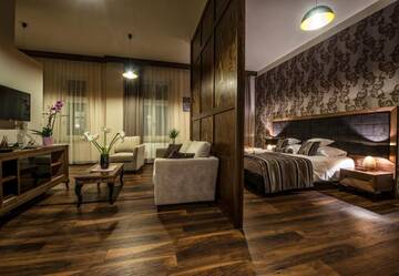 Фото номера Апартаменты Делюкс Апарт-отели Topolowa Residence г. Краков 2