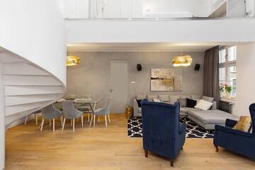 Фото номера Роскошные апартаменты с 3 спальнями и балконом Апартаменты Mint Luxury Apartments at the Main Square г. Краков 9