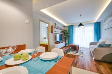 Фото номера Апартаменты с балконом Апартаменты River Boulevards Apartment г. Краков 9