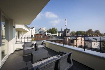 Фото номера Апартаменты с террасой Апартаменты Krzyża Residence г. Краков 5