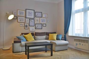 Фото номера Апартаменты с 2 спальнями Апартаменты FatCat Apartments г. Краков 12