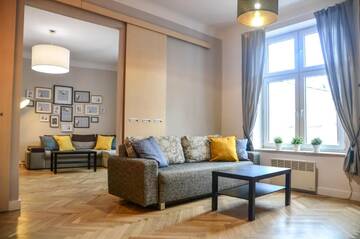 Фото номера Апартаменты с 2 спальнями Апартаменты FatCat Apartments г. Краков 7