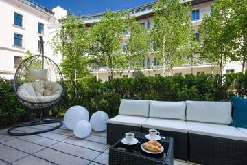 Фото номера Апартаменты с 1 спальней, сауной и террасой Апартаменты Premium Apartments by Wawel Castle г. Краков 13
