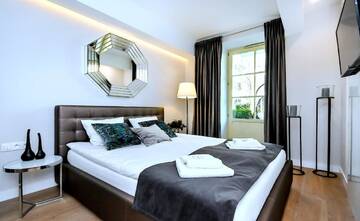 Фото номера Апартаменты с 1 спальней, сауной и террасой Апартаменты Premium Apartments by Wawel Castle г. Краков 9
