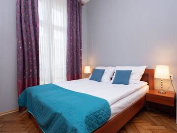 Фото номера Апартаменты-студио Dietla St. с балконом Апартаменты Erasmus Student Apartments - Old Town г. Краков 4