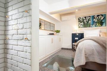 Фото номера Апартаменты-люкс с 1 спальней Апарт-отели Amber Design Residence г. Краков 8