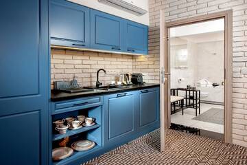 Фото номера Апартаменты-люкс с 1 спальней Апарт-отели Amber Design Residence г. Краков 4