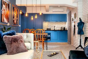 Фото номера Апартаменты-люкс с 1 спальней Апарт-отели Amber Design Residence г. Краков 5
