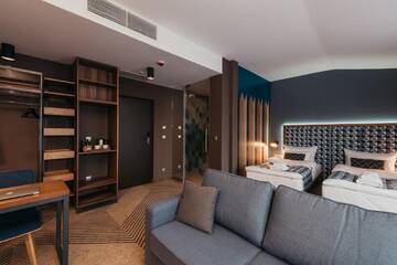 Фото номера Улучшенные апартаменты Отель Avena Boutique Hotel by Artery Hotels г. Краков 15