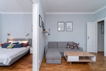 Фото номера Люкс «Премиум» с 3 спальнями и видом на сад - 75 кв. м Апарт-отели Wawel Boutique Residence - Krakow Old Town г. Краков 8