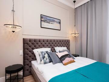 Фото номера Люкс «Премиум» с 2 спальнями — 60 кв. м Апарт-отели Wawel Boutique Residence - Krakow Old Town г. Краков 3