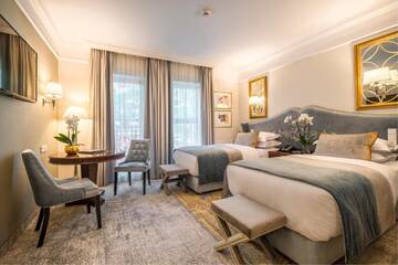 Фото номера Двухместный номер Делюкс с 2 отдельными кроватями Отель Bachleda Luxury Hotel Krakow MGallery By Sofitel г. Краков 3