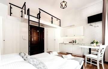 Фото номера Двухуровневые апартаменты Апарт-отели Apartamenty L5 г. Краков 9