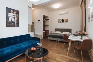 Фото номера Номер-студио Делюкс (для 3 взрослых) Апарт-отели MovArt Boutique Aparthotel г. Краков 5