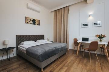 Фото номера Номер-студио Делюкс (для 3 взрослых) Апарт-отели MovArt Boutique Aparthotel г. Краков 9