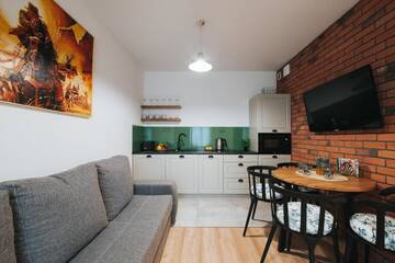 Фото номера Апартаменты с 1 спальней Апарт-отели MovArt Boutique Aparthotel г. Краков 18